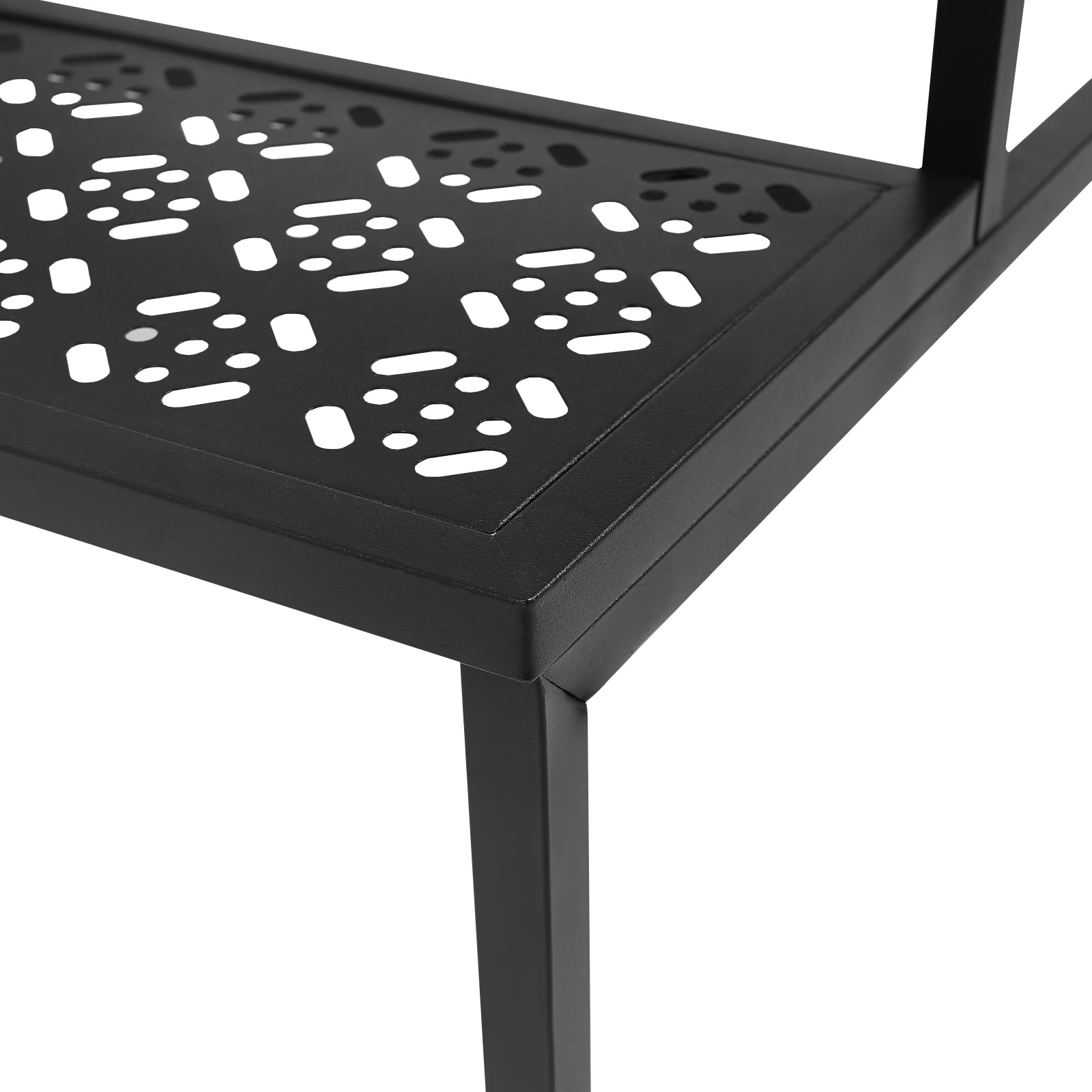 Blumenregal 3 Etagen Pflanzenregal mit Rankbogen Metall Blumenständer 165cm großes Pflanzenständer Pflanzgefäßhalter Pflanzentreppe für Indoor Outdoor Balkon Garten
