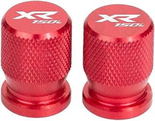 Motorcycle Accessories Compatible With XR150L XR650L XR 150L XR 650L XR150 L XR650 L Wheel Tire Valve Stem Caps CNC Airtight Covers(XR150L Red)