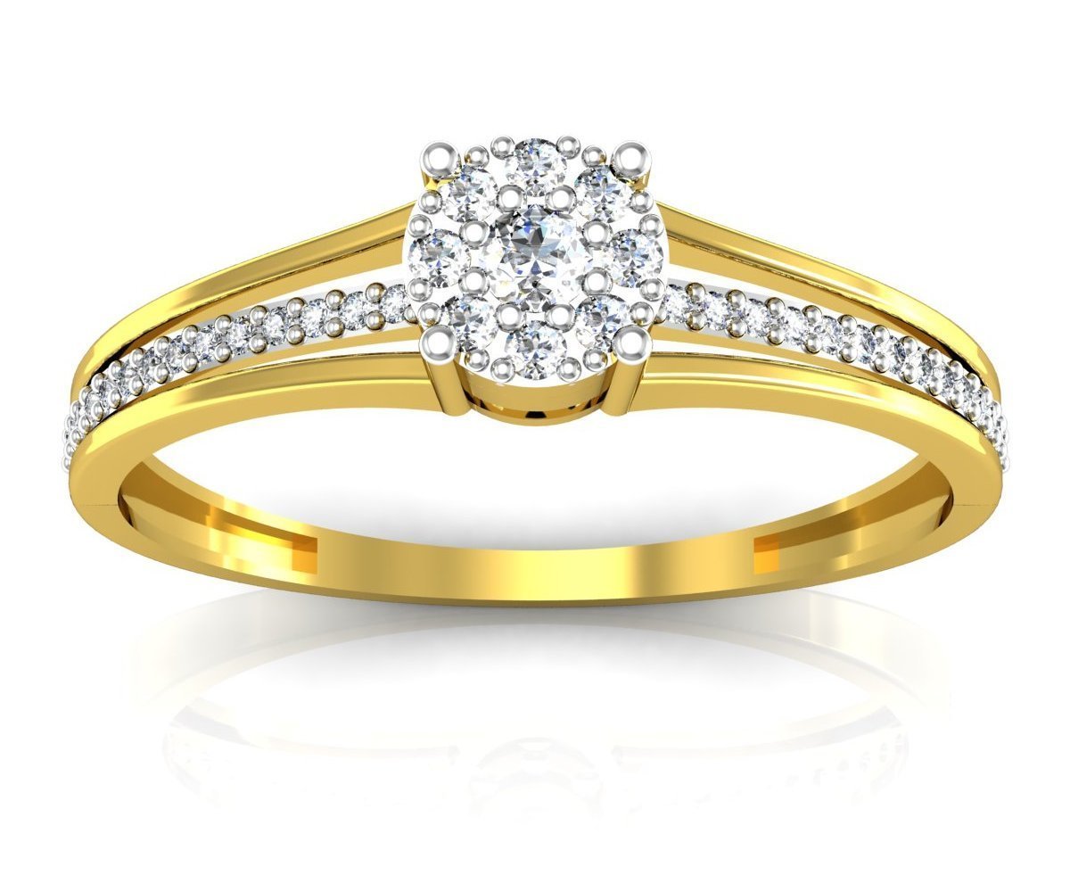 avsar 14k (585) Yellow Gold Ring-picture-33