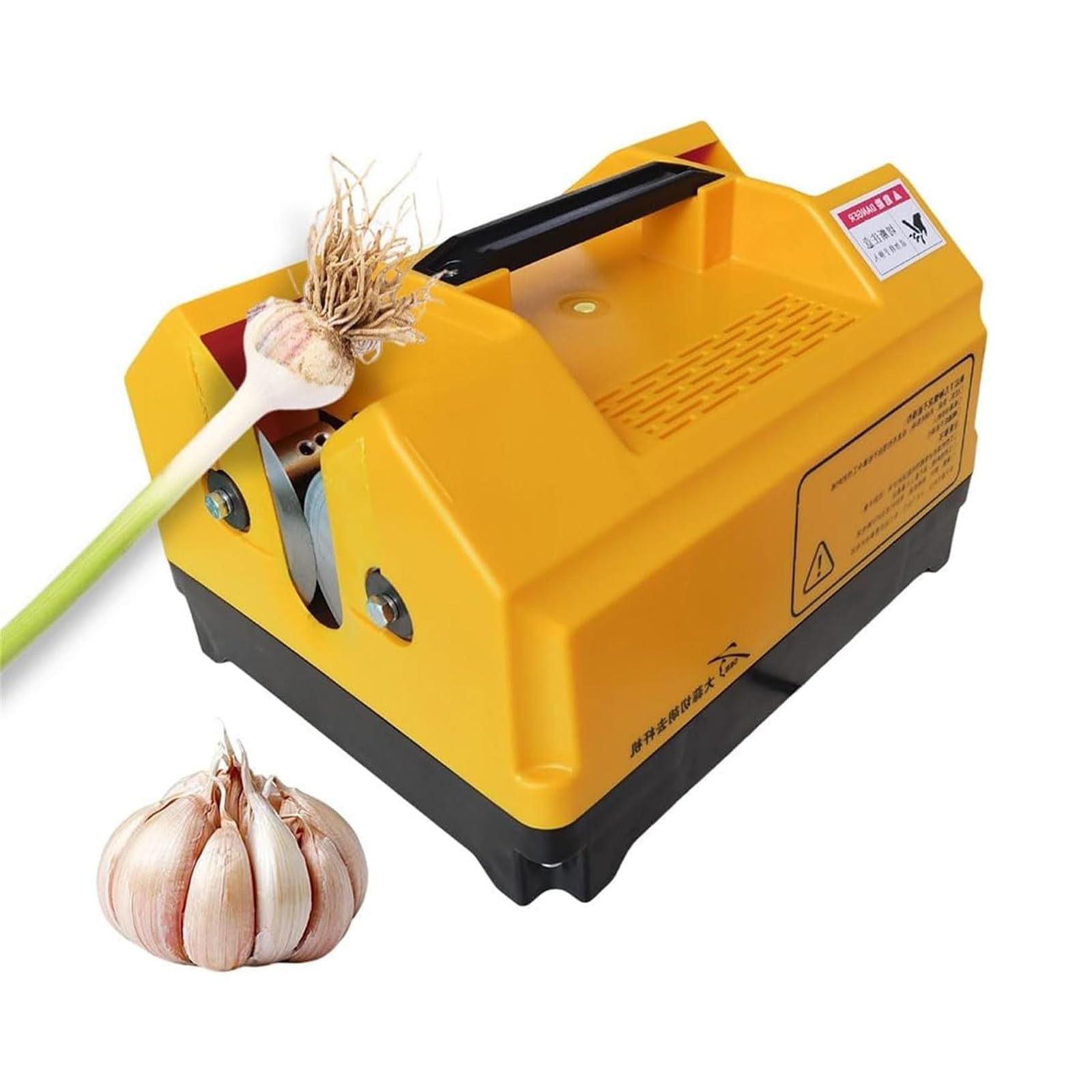 Tagliaglio elettrico bilaterale per aglio e cipolla, strumento per tagliare verdure, facile da usare, perfetto per tagliare e preparare finemente, essenziale per la cucina