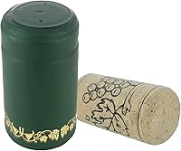 Vista 1 de Home Brew Ohio Paquete profesional de corcho-PVC (verde con uvas doradas)