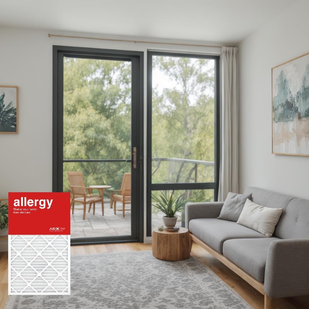 AIRx Filters 18x30x1 Air Filter MERV 11 Pleated HVAC AC Furnace Air Filter, Allergy 4-Pack Made in the USA