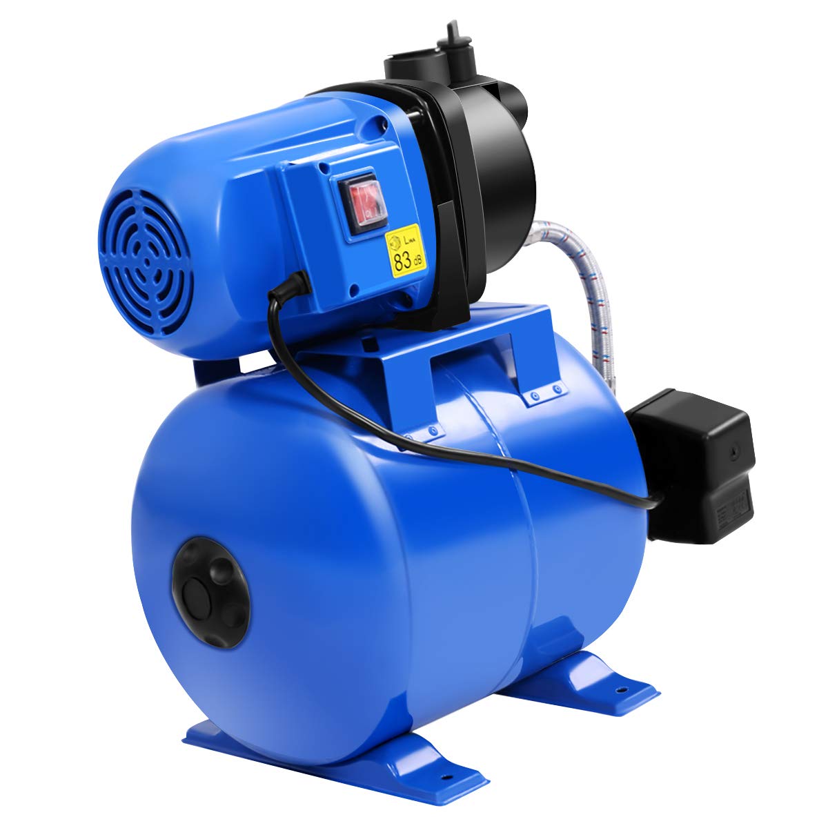 Goplus 1.6HP Shallow Well Pump \u0026 Tank 