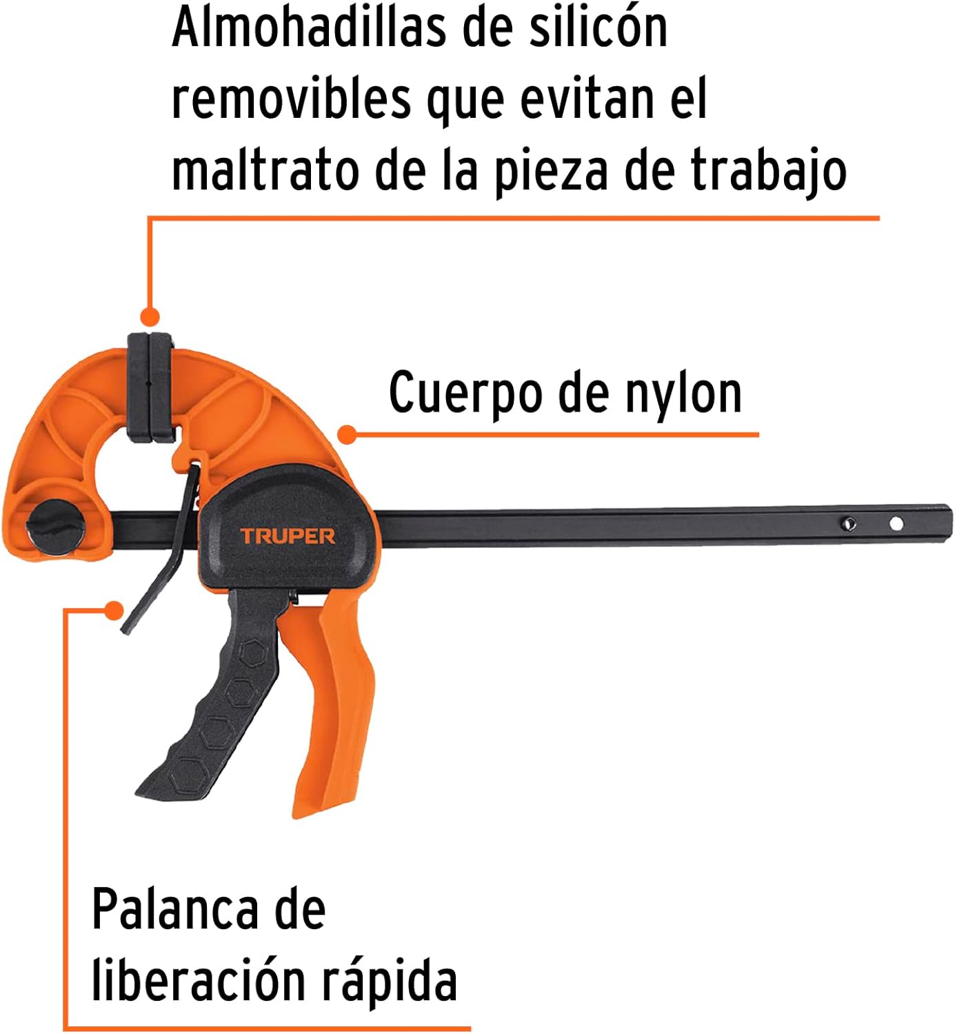 Press quick adjustment 6 '