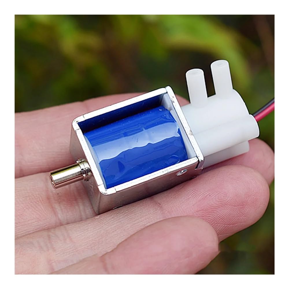 HUJWLBWF DC 6V 7.4V Solenoid Air Gas valve Release exhaust discouraged Valve Switch 2-position 3-way small switch motor