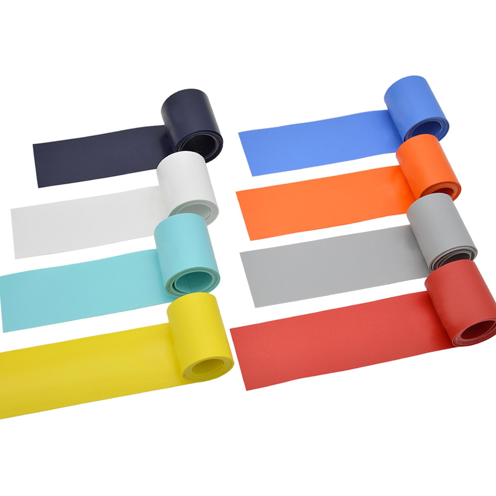 1 Rotolo 5x100 cm Gommoni Kayak Speciale Danneggiato Perdite Foro Toppe di Riparazione in PVC Toppe Impermeabili Incollate Barca per Attrezzi