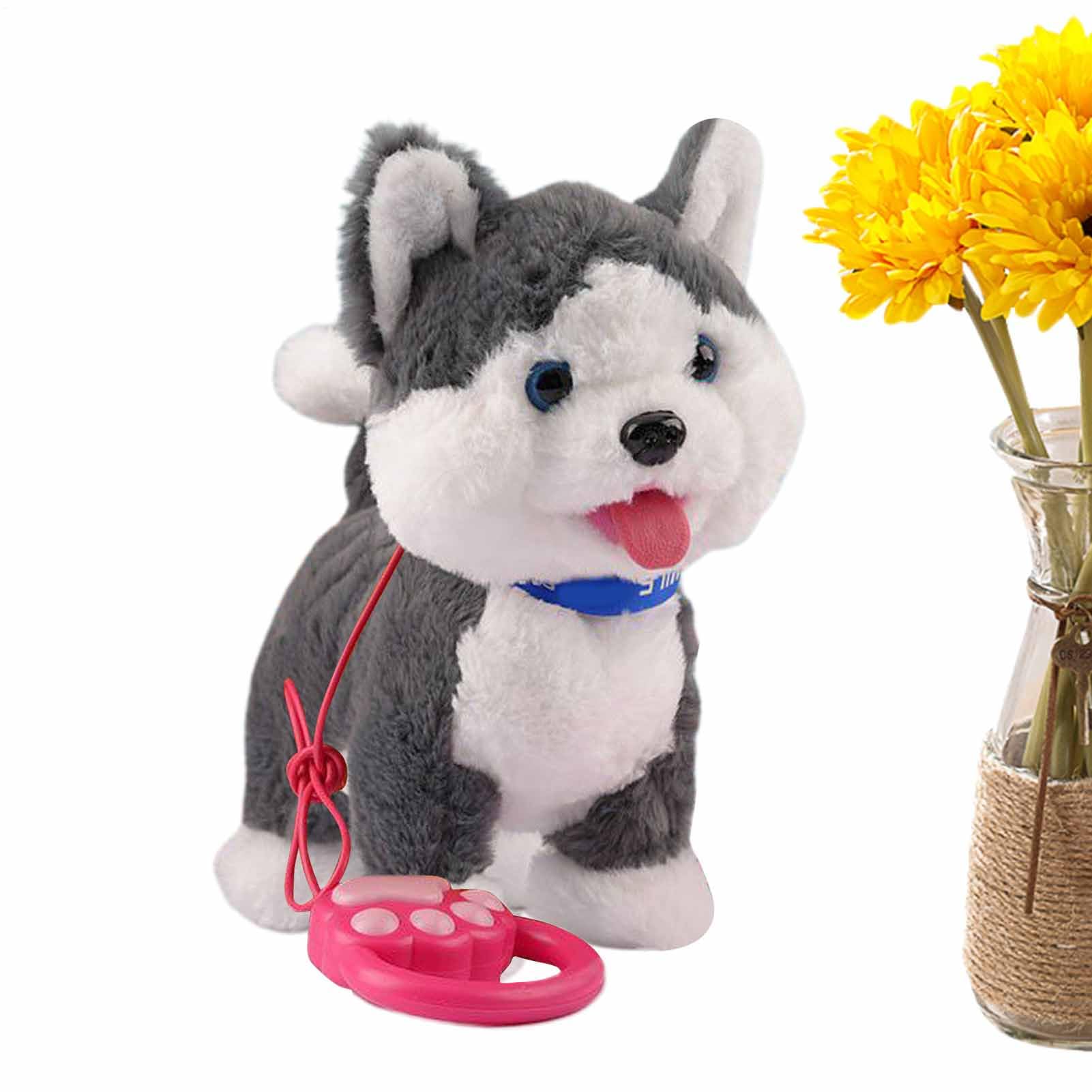 Cachorro Robot Anda Con Mando a Distancia a Pilas