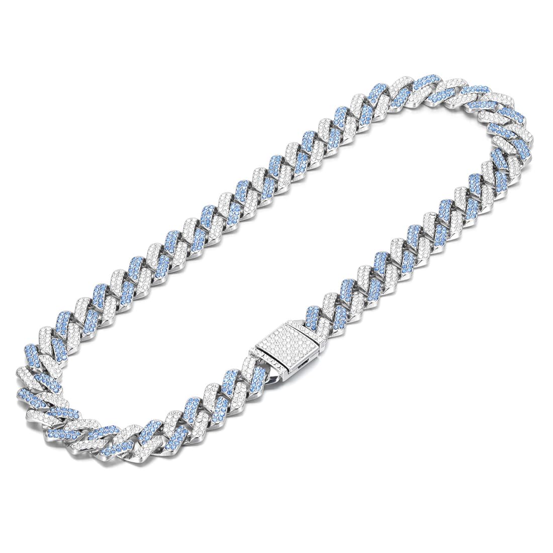 Ocata | Bracciale Con Catena Cubana E Perle Color Argento | Disponibile! | Lucleon - Foto 12