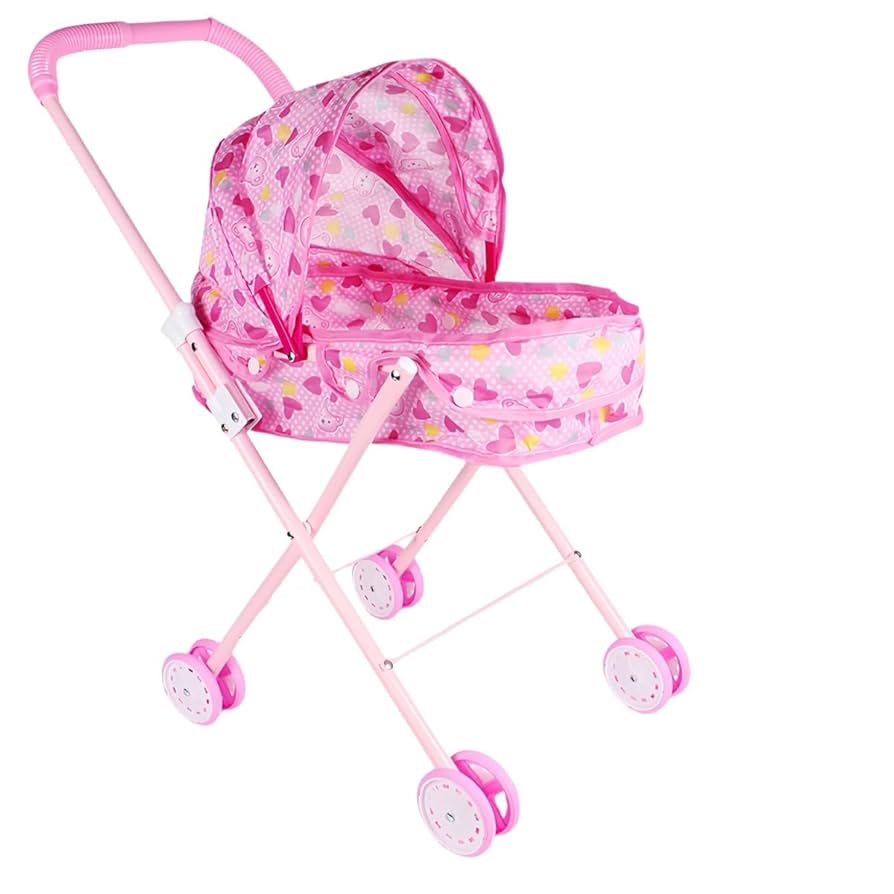 人形用ベビーカー乳母車　籠としても使用可能5 人形用ベビーカー乳母車 籠としても使用可能5