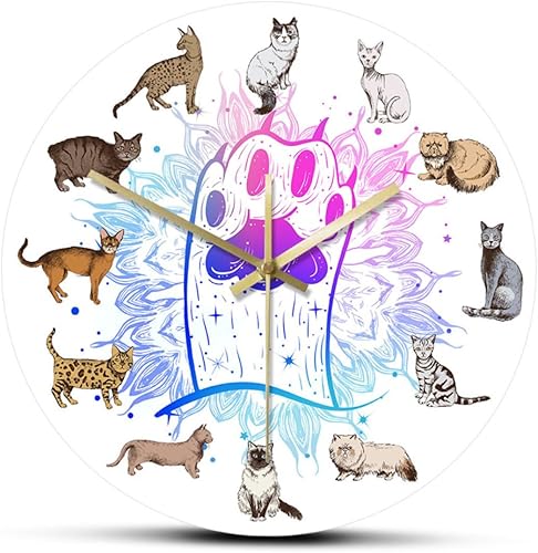 Miniatura 9 de MARMERDO Reloj de pared Decoración Relojes Reloj digital para habitación de los niños Reloj Digital De Pared Reloj Retro Reloj Silencioso Sala de