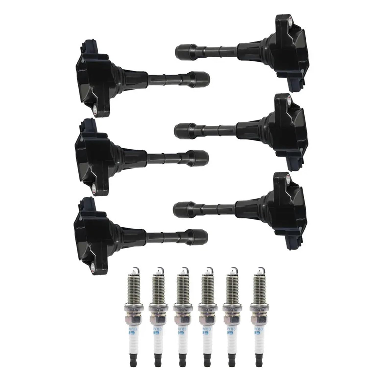 Bobina De Encendido Del Motor 6 uds bujías de bobina encendido para NISSAN QUEST 2013 3.5L V6 MURANO PATHFINDER TEANA para INFINITI reparación