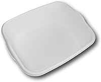 Vista 2 de Essentials White Plastic Eight Quart Dishpan - 13½ x 11 x 4½H
