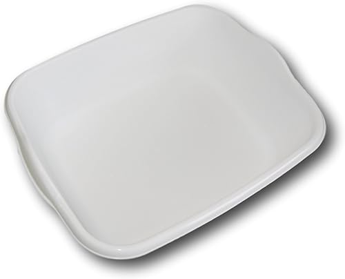 Miniatura 2 de Essentials White Plastic Eight Quart Dishpan - 13½ x 11 x 4½H