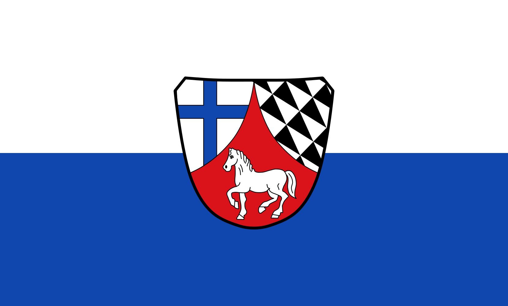 Drapeau Kirchdorf 90x150cm | Pavillon paysage 1.35m² résistant pour mât extérieur