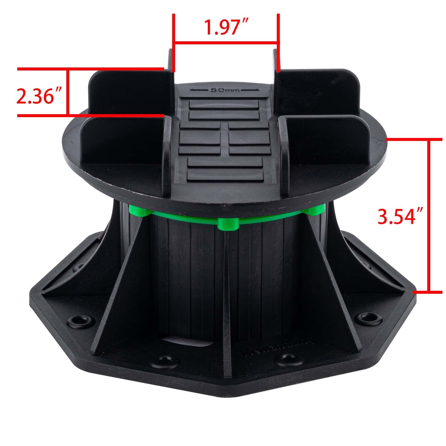 PHLKJL 8Pack Adjustable Plastic Pedestal Paver,Floor Slate Support