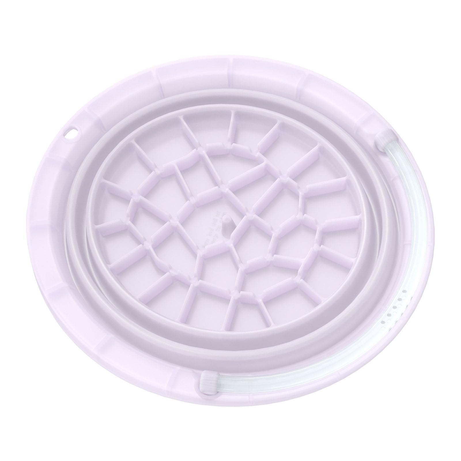 GMBYLBY Space Saving Foldable Face Basin for Cold Application and Washing Simple Silicone Build Travel Easy Ice Basin