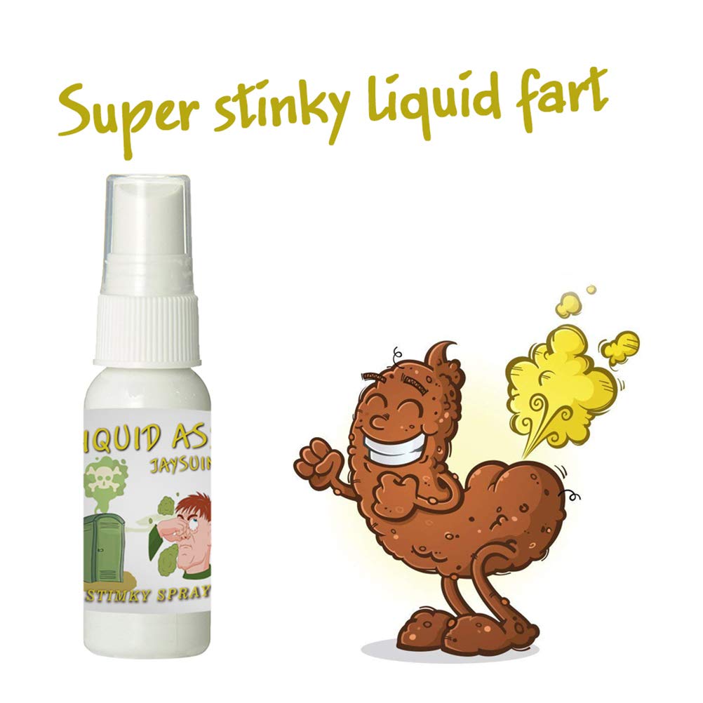Gonetre 30 Ml Super Liquid Assfart Spray, Scoreggia Spray Extra Forte, Liquido Gag Scherzo Spray, Nebbia a Gas Puzzolente per Scherzi e Trucchi per Feste, Trucco novità Giocattolo