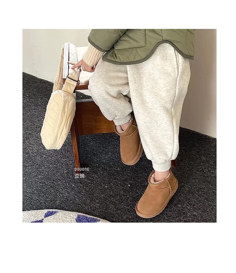 Boys' and Girls' Sports Trousers Winter Children's Baby's Thick Sanitary Trousers Winter2