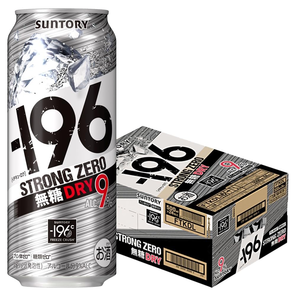 Amazon.co.jp: -196℃ ストロングゼロ ドライ ／サントリー 500ml 缶