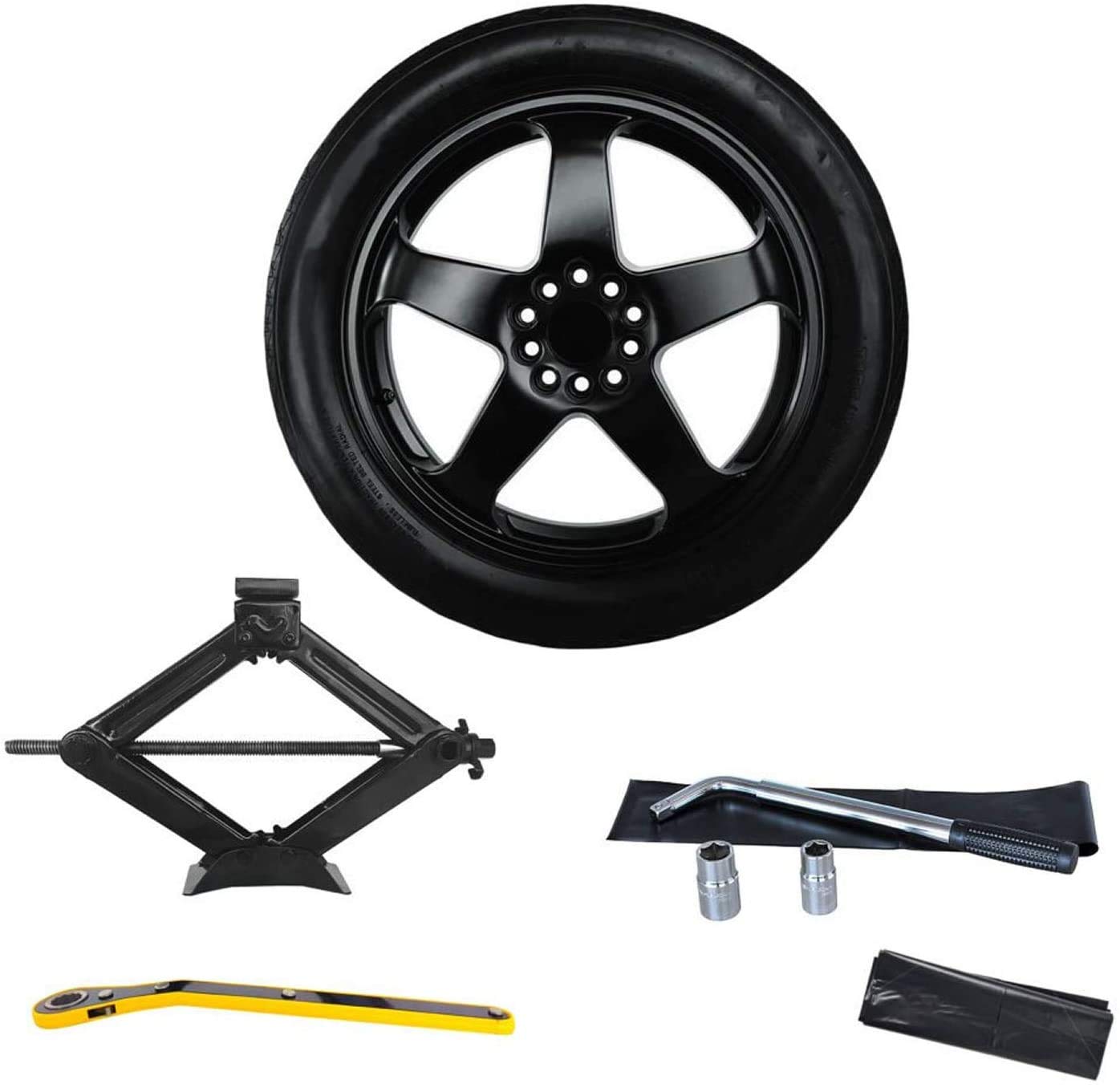 Amazon Com Complete Compact Spare Tire Kit Fits 2020 2022 Tesla Model Y Modern Spare Automotive Amazon Com Complete Compact Spare Tire Kit Fits 2020 2022 Tesla Model Y Modern Spare Automotive