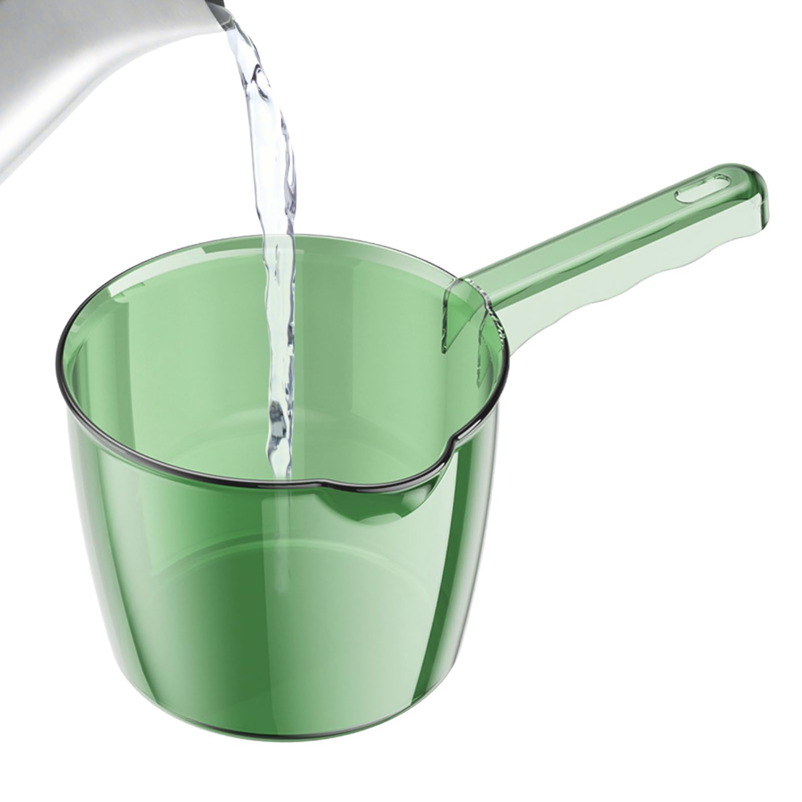 Water Scoop - Bath Utility Pitcher, Washing Pour Mug | Lightweight Multi Purpose Bath Jug, Sturdy Long Grip Container for Cleaning Vegetables Fruits Storage for Household Bathroom Kitchen Tasks