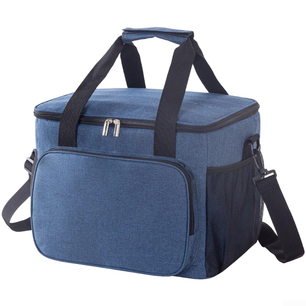 Borsa termica per la consegna del cibo, scatola per il pranzo portatile di grande capacità, borsa di ghiaccio portatile per picnic Venditore stradale all'aperto