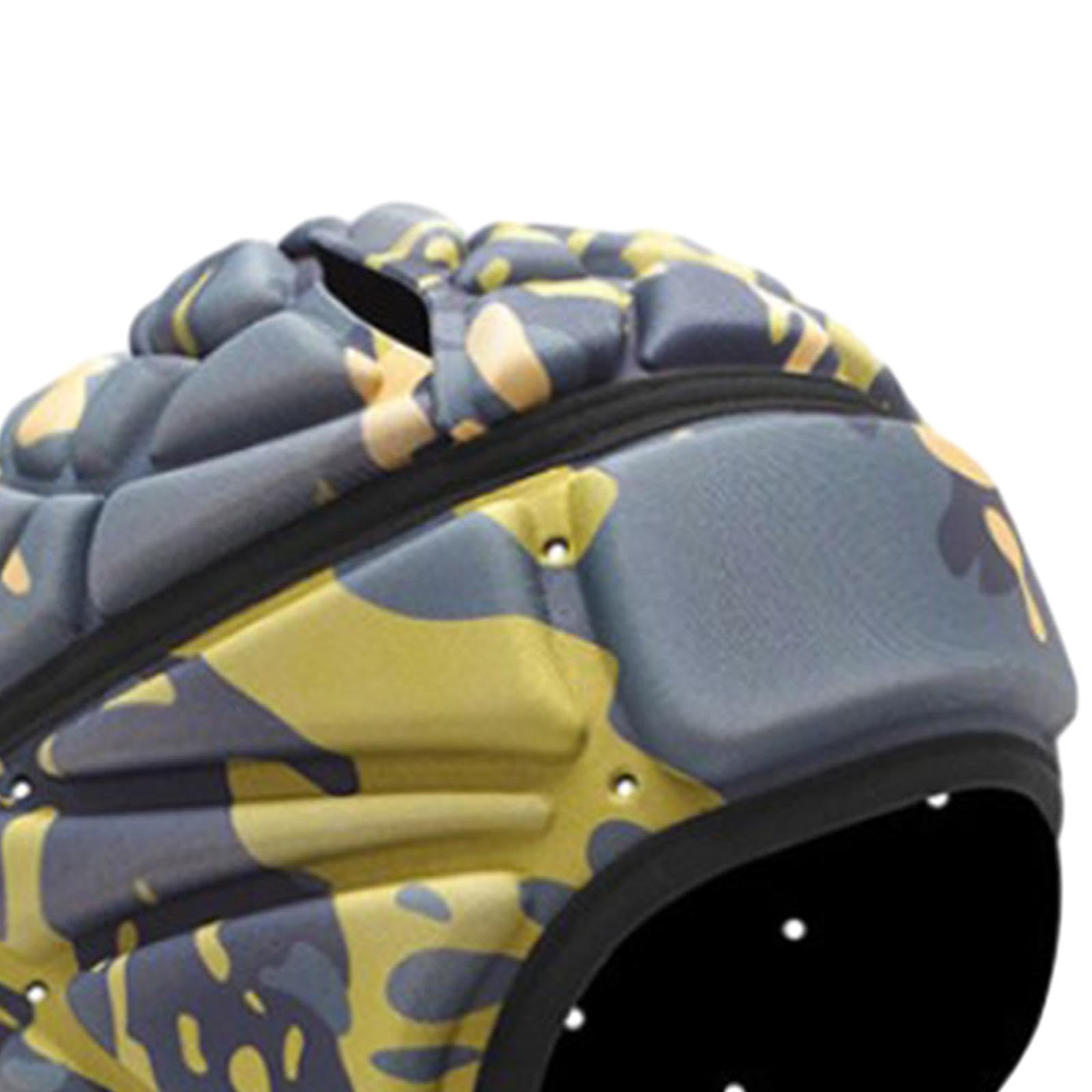 Casco da Rugby, Casco da Football con Bandiera con Fori di Ventilazione Caschetti da Rugby Versatili Copricapo da Rugby per Esigenze Speciali Rugby