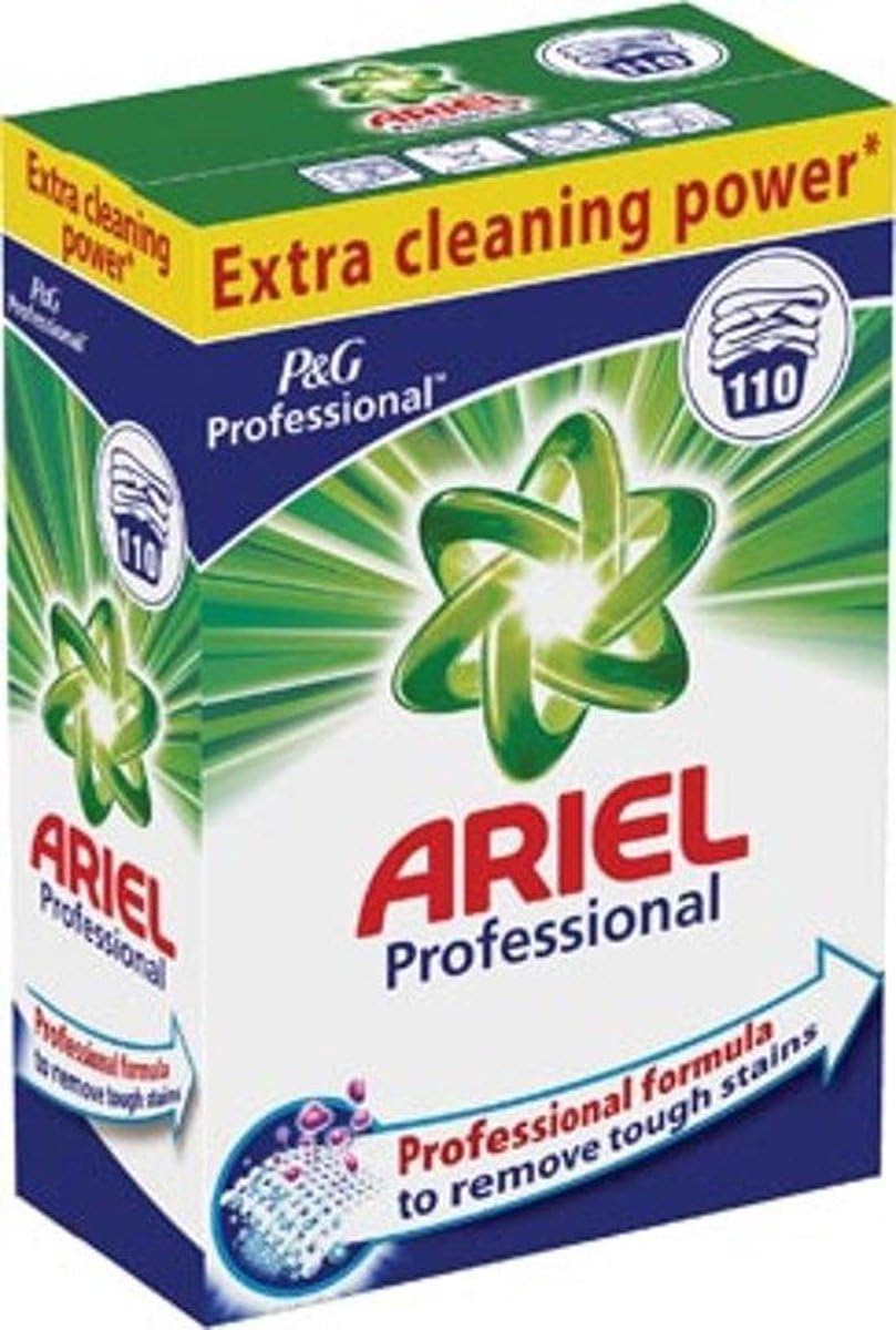 Ariel Professional - Detersivo in polvere, 7,15 kg - 110 lavaggi