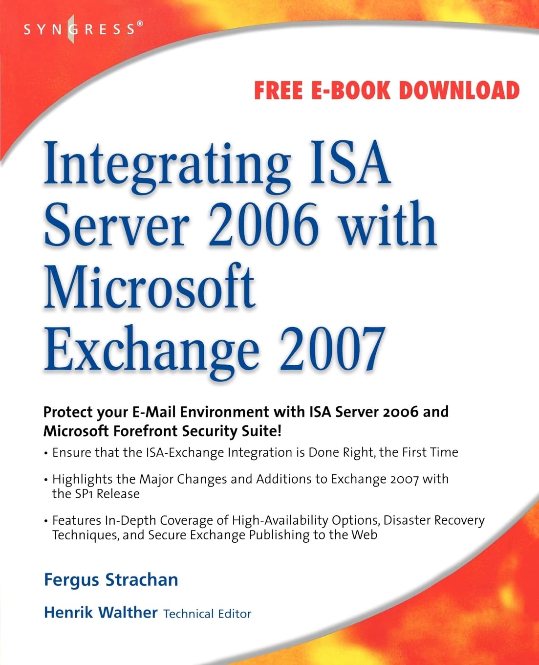 Buy Integrating ISA Server 2006 with Microsoft Exchange 2007 — BookShops.in