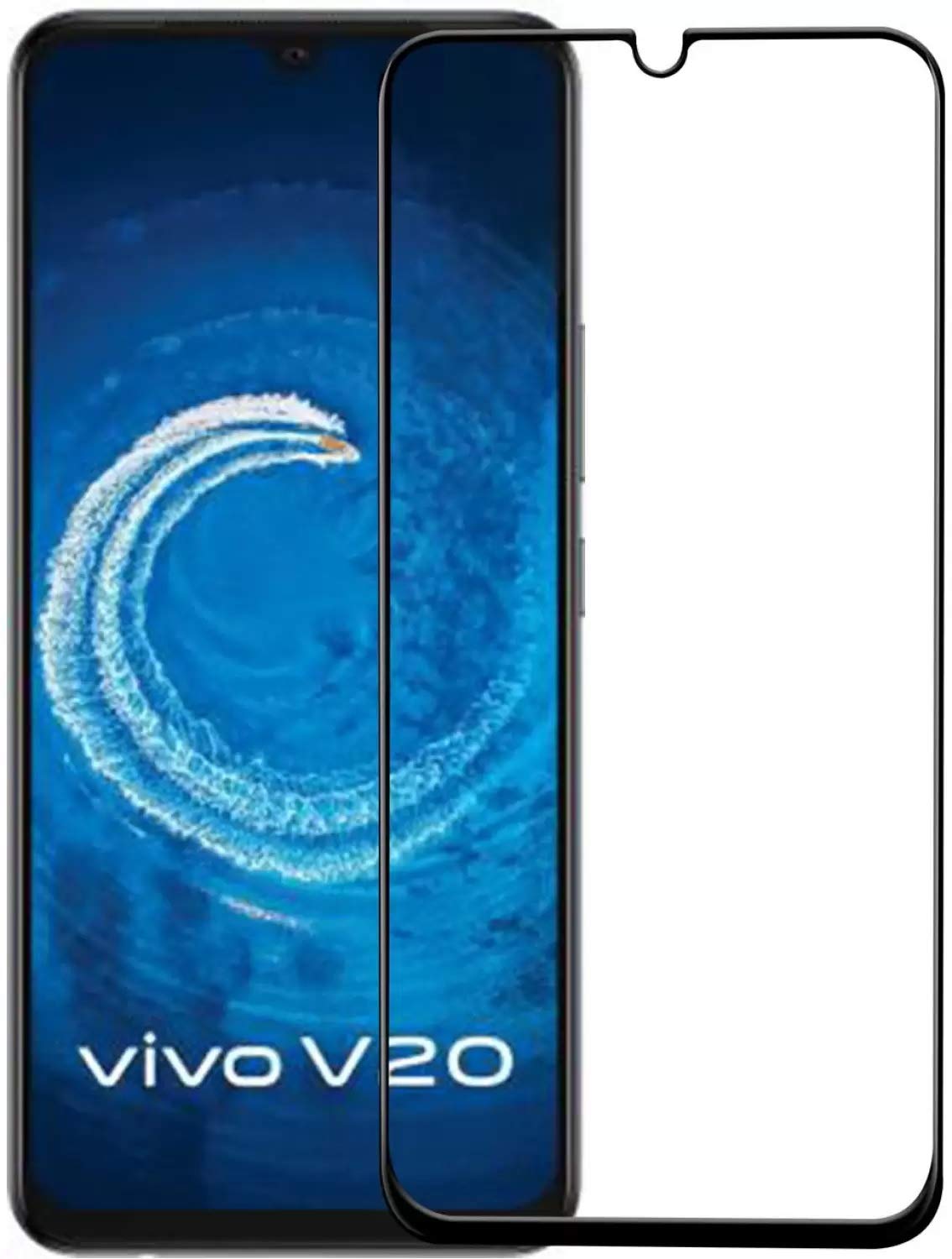 Pasiphae edge to edge ultra clear tempered glass for Vivo V20 2021 (B08ZYL58GM) Amazon Price History, Amazon Price Tracker