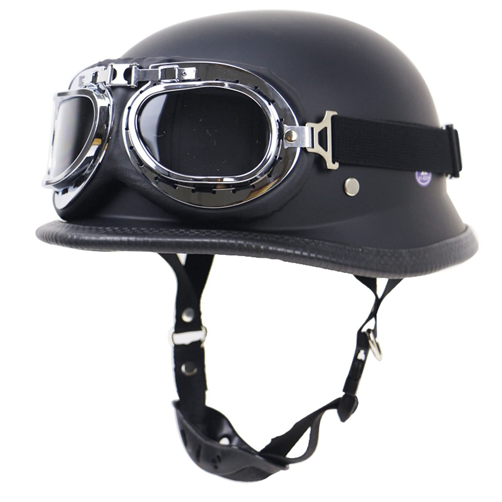 Buy Half Motorcycle Helmet, Retro Open Face Motorbikes Helmet for Men