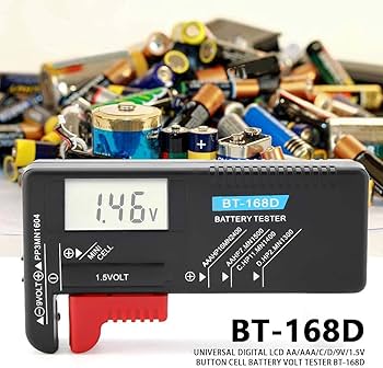 Digital Battery Tester Universal Household Battery Checker For AA