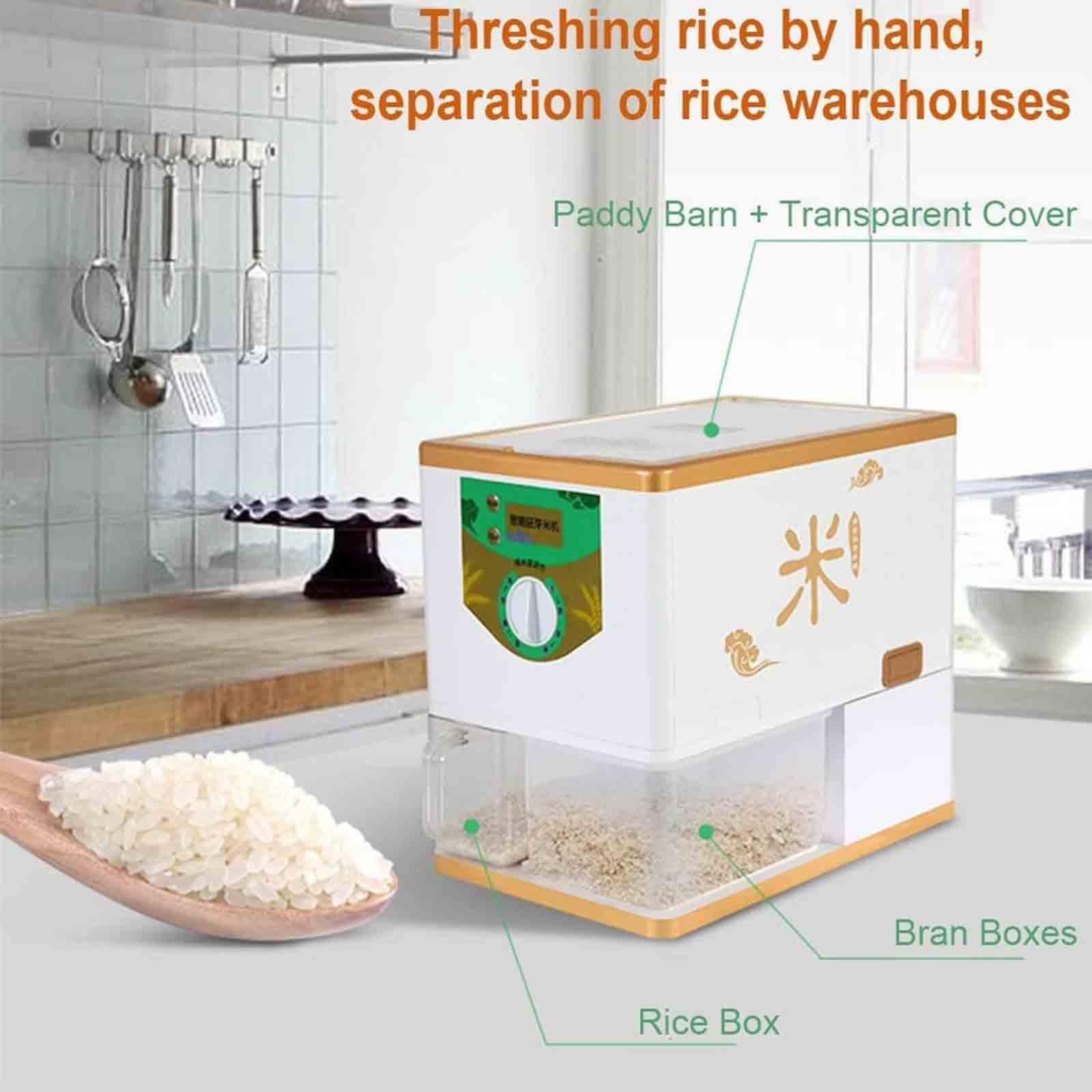 Amazon.co.jp: 家庭用精米機 籾すり機 自動籾殻除去機 高速電動精米機