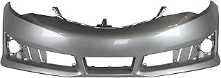 BUMPERS THAT DELIVER - Painted 1F7 Prata Classic, Front Bumper Cover Fascia Compatible with 2012 2013 2014 Toyota Camry SE 12 13 14, TO1000379