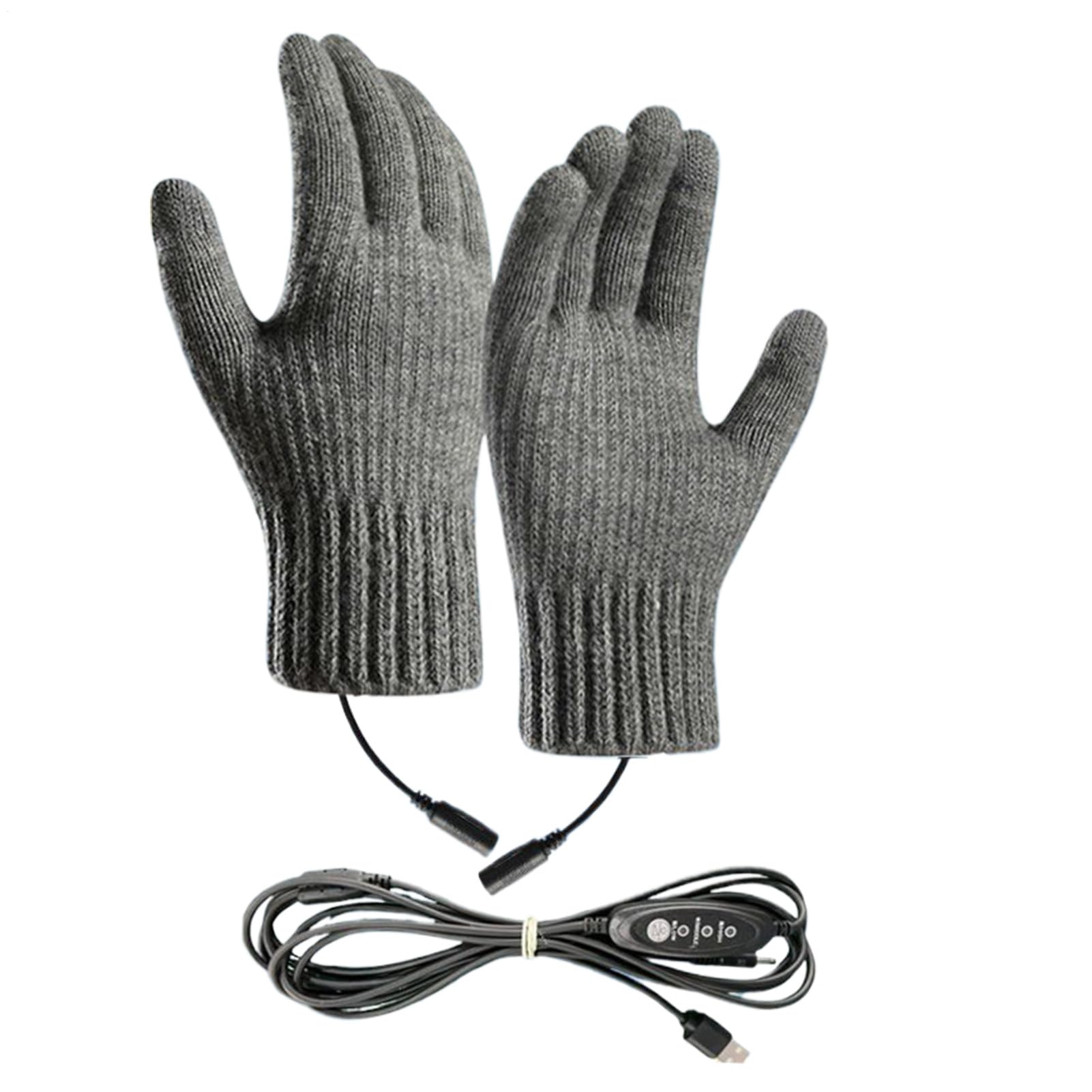 Gants thermiques pour femme chauffants USB avec 3 niveaux de température - 8