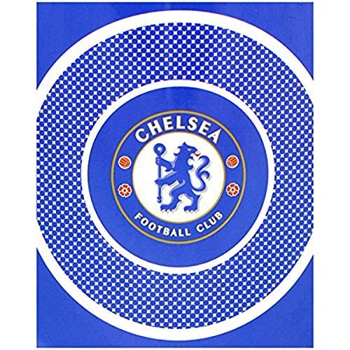 Chelsea FC Bullseye Fleece Blanket by Chelsea F.C.