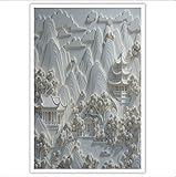 Impression 3D haute définition – détails précis et motifs raffinés: Technologie d’impression 3D avancée offrant des lignes nettes et des motifs précis. Apporte profondeur et dynamisme à votre mur, créant une atmosphère élégante et accueillante dans votre salon, chambre, cuisine ou bureau.