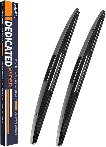 11E - Limpiaparabrisas trasero para todas las estaciones, duradero, repuesto de equipo original de 11 pulgadas (paquete de 2)