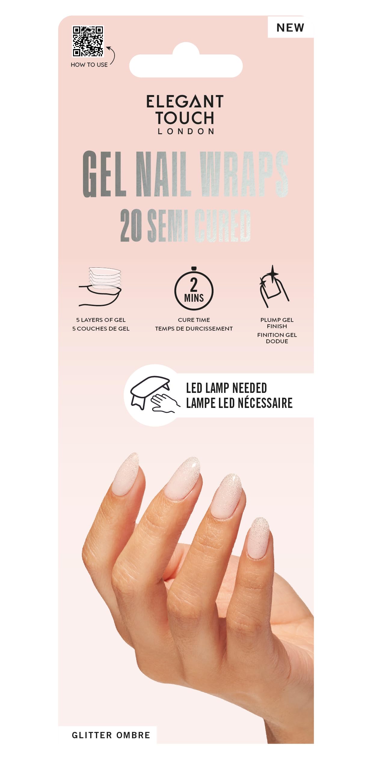 Elegant Touch Nail Wraps - Moon Quartz