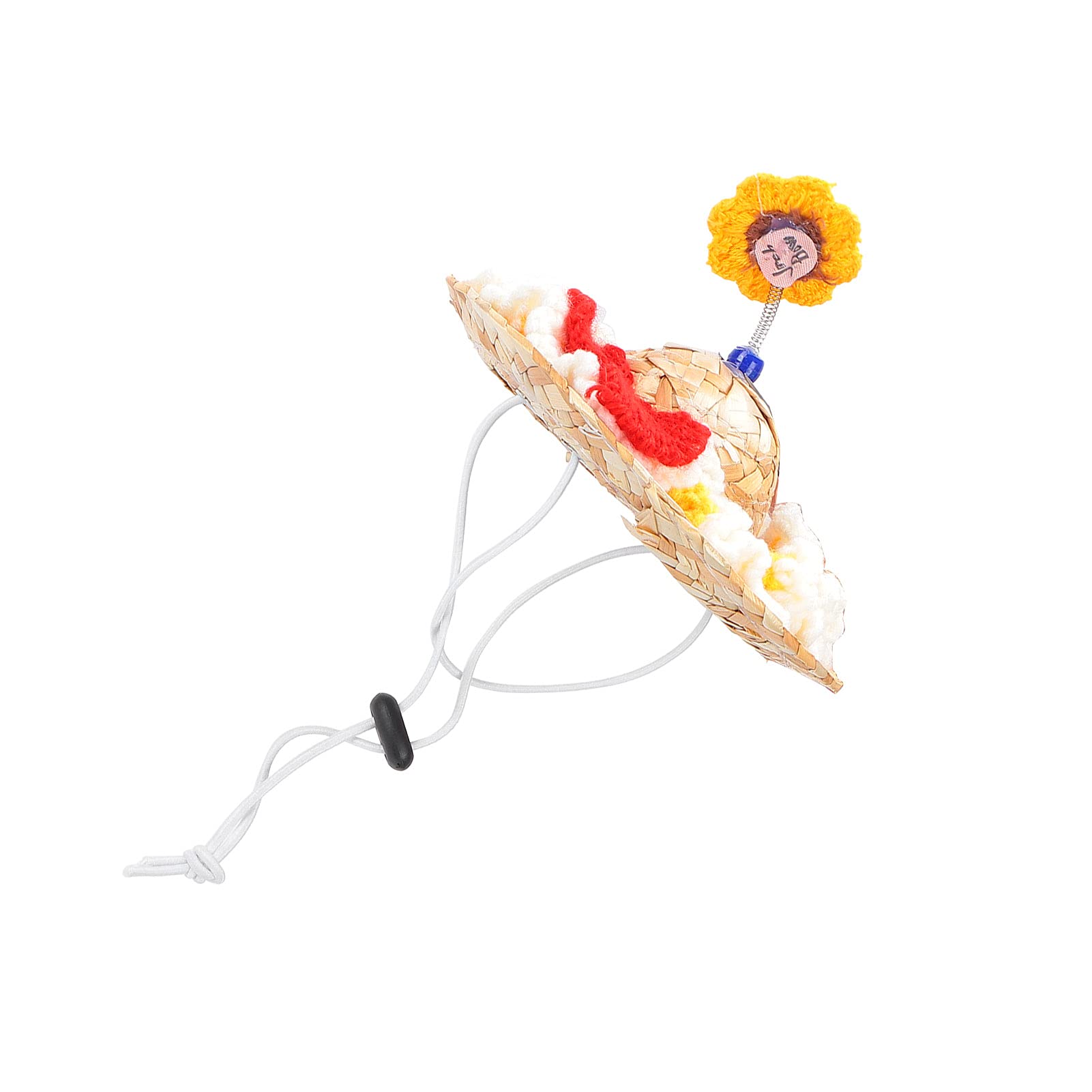 Sombrero De Sol Para Gatos - Ajustable Con Agujeros Para Orejas Visera Suave Para 368830
