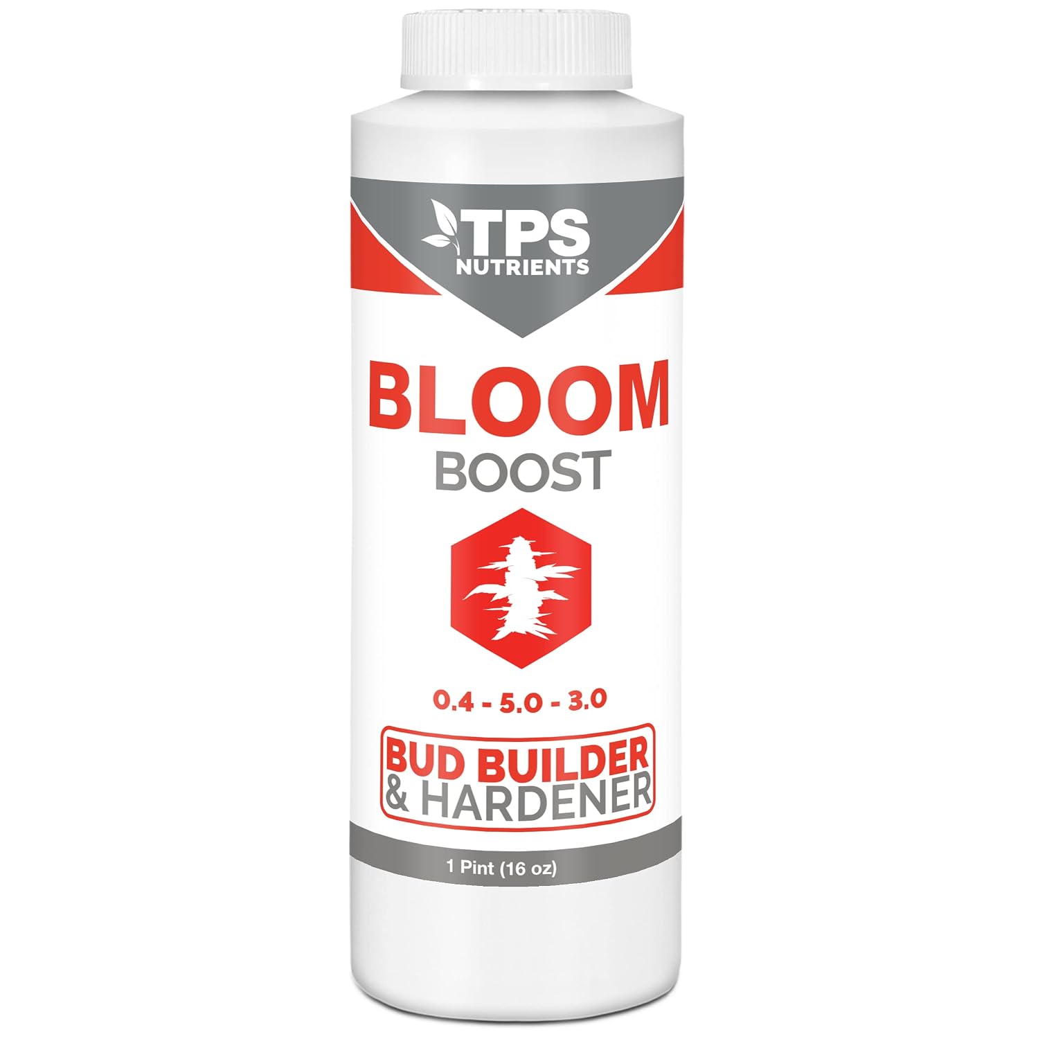 Bloom Bud Builder & Flower Hardener Plant Nutrient and Supplement, Triggers Fast Flowering by TPS Nutrients, 1 Pint (16 oz)