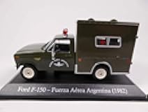 OPO 10 Model car 1/43 Compatible with Ford F-150 1982 Argentina Air Force Ambulance (SA13)