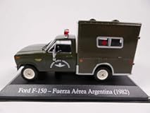 OPO 10 Model car 1&sol;43 Compatible with Ford F-150 1982 Argentina Air Force Ambulance &lpar;SA13&rpar;
