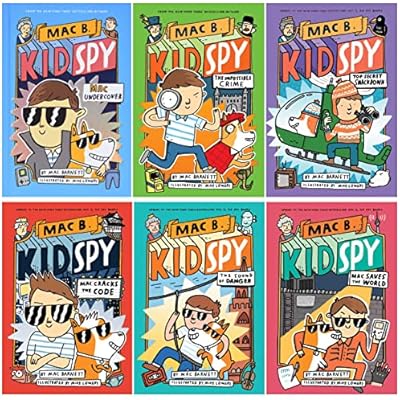 Mac B., Kid Spy Series 6 Books Set