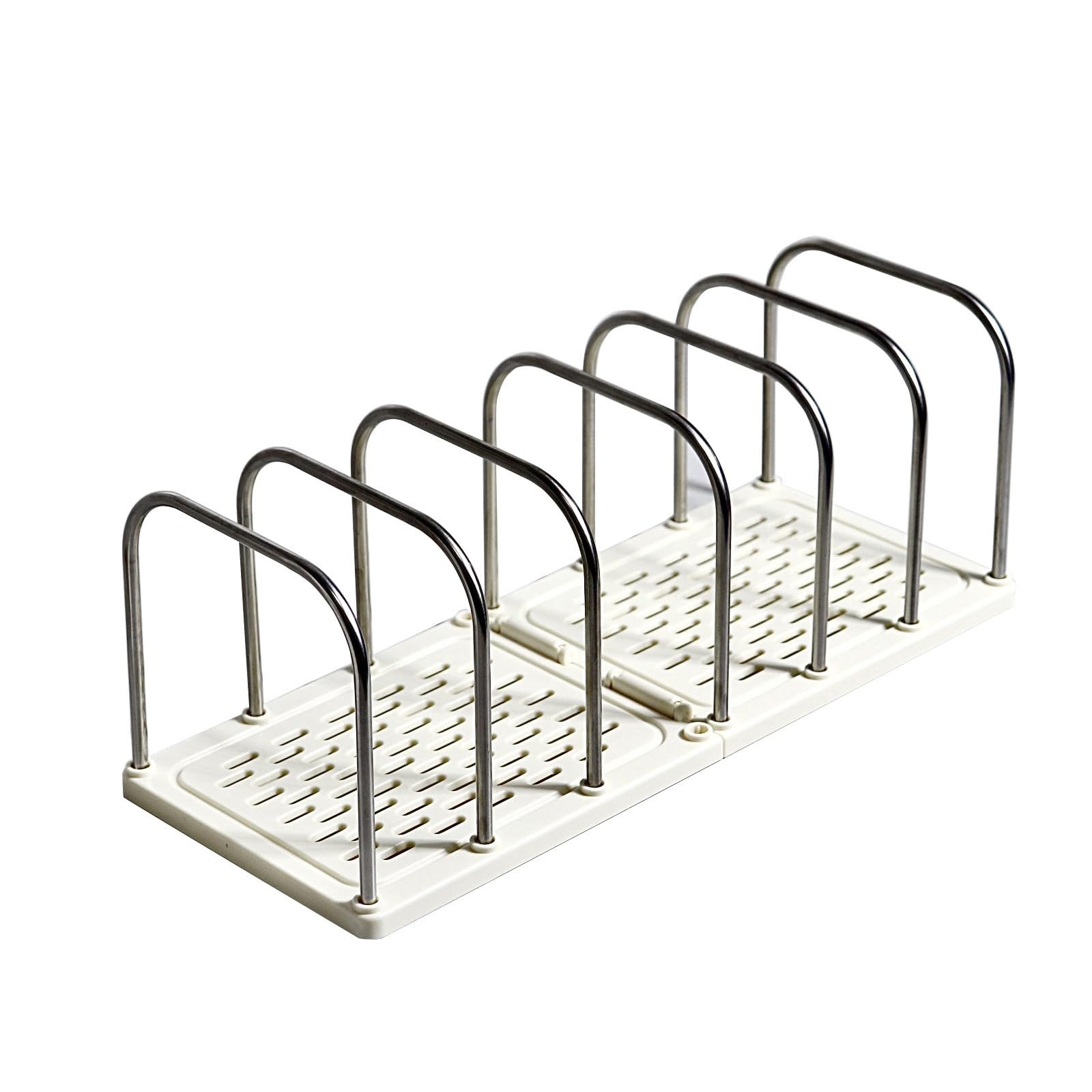 Desk File Sorter Organizers Rack 6 Section Book End Desktop Bookshelf Space Saving Bookend Magazine Stand 37x145x135mm Document Organizers