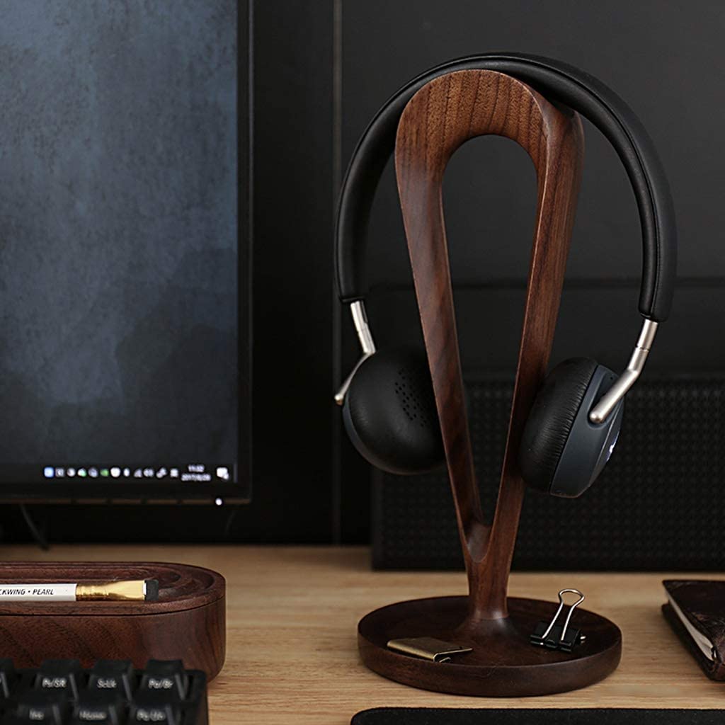 Stand Cuffie Supporto Cuffie Supporto Per Cuffie In Legno Pratico Supporto Per Cuffie Supporto Universale Per Cuffie Supporto Per Cuffie Accessori Regalo Supporto per Cuffie Supporti per Cuffie (Blue