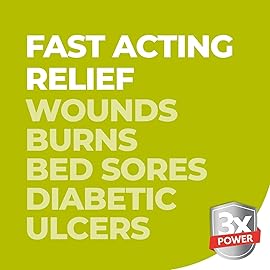 terrasil Wound Care 3X - Wound Healing Ointment, Infection Protection for Bed Sores, Pressure Sores, Blisters, Cuts, Burns & First Aid. Dermatologist-Tested, Hypoallergenic Approved (1oz)