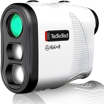 Amazon.co.jp: tectectec ゴルフ レーザー距離計 Mini+R 赤文字表示