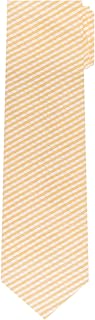 Jacob Alexander Men's Seersucker Striped Pattern Regular Length Neck Tie - Buy now