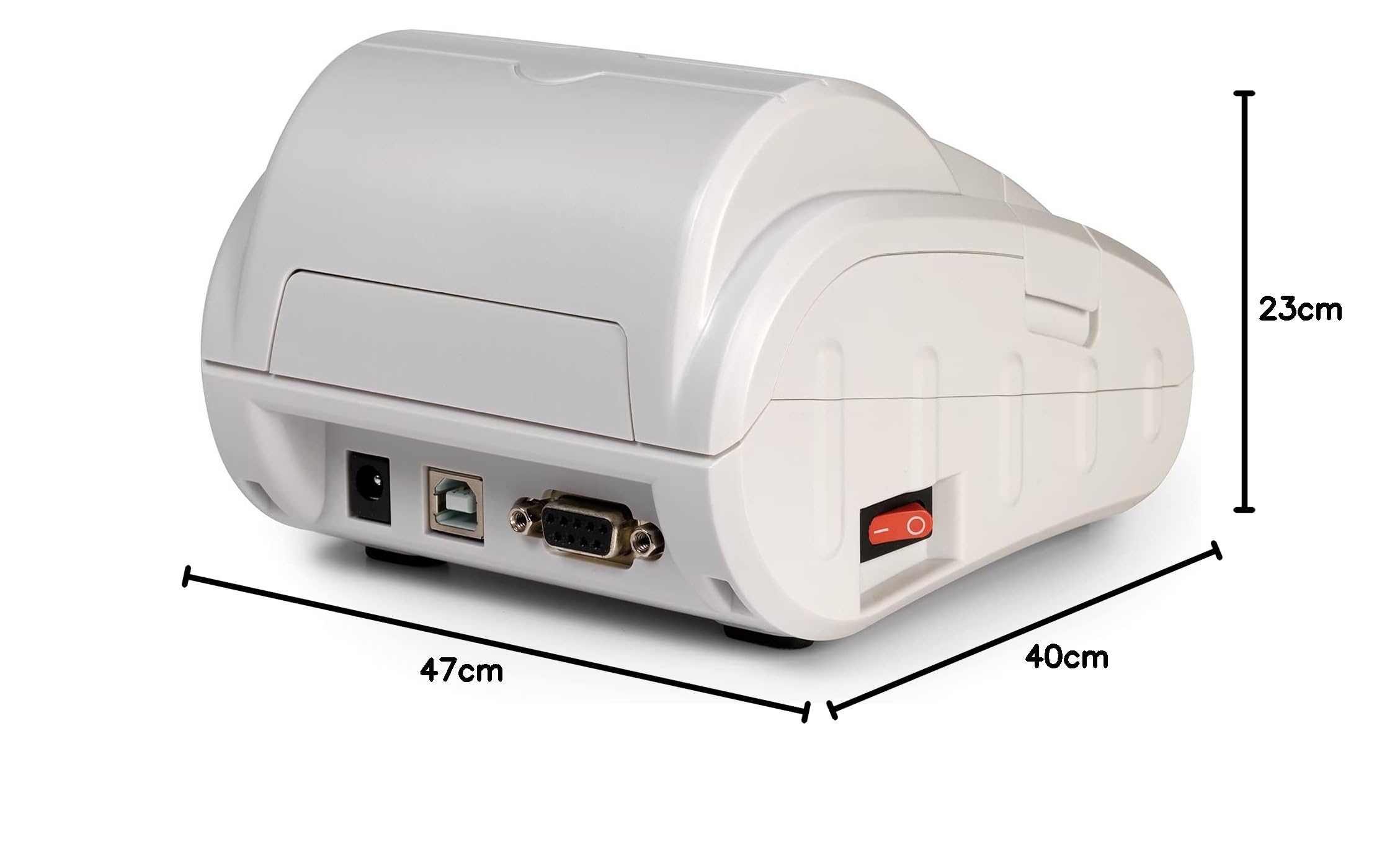 Safescan TP-230 Thermodrucker (grau) zum Ausdrucken der Zählergebnisse Geldzählmaschinen - Banknotenzählern - Münzzählern - Münzsortierern - Geldwaagen